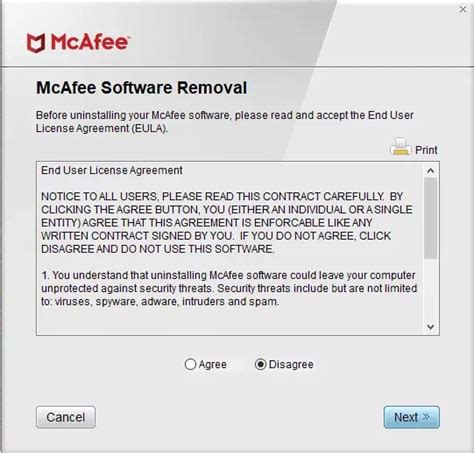 supprimer mcafee de mon ordinateur.